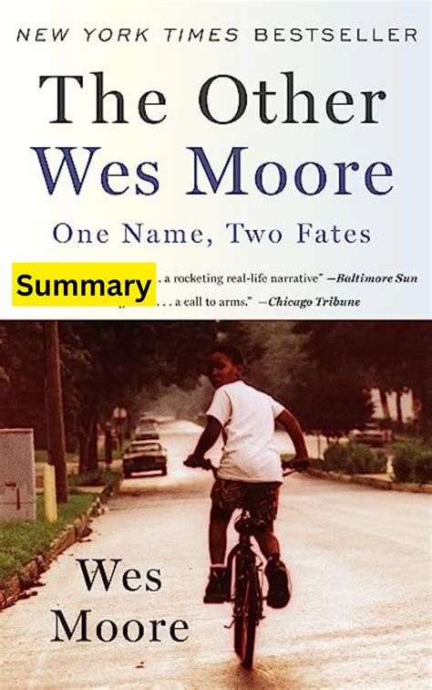 the other wes moore summary by chapters